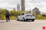 Lexus IS F on Vossen Wheels (VFS-10) 2017 года